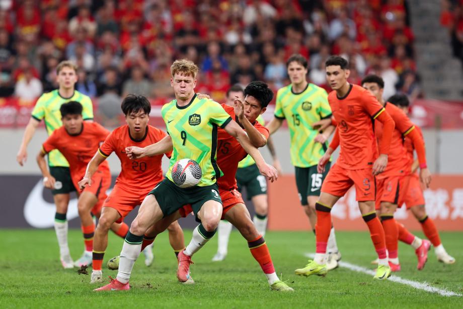 [图]U23亚洲杯预选赛-中国0-0战平澳大利亚联袂出线